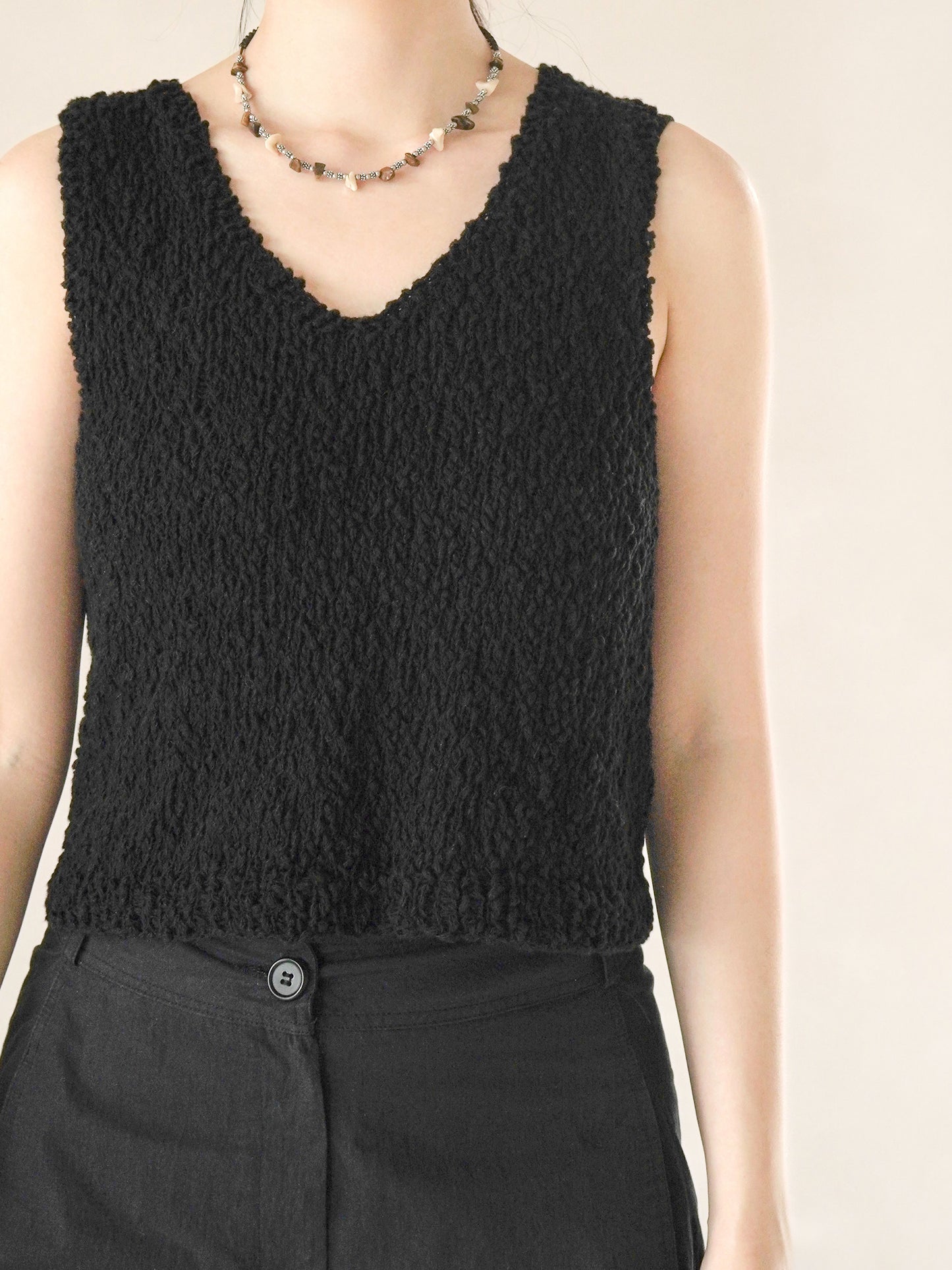 [PDF] Cotton Slub Summer V-neck Sleeveless (ENGLISH)