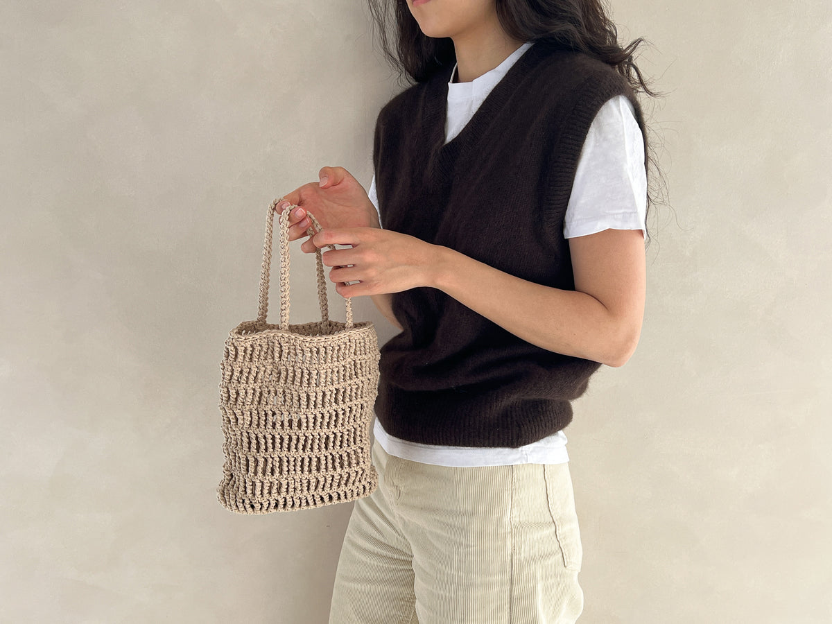 [PDF] Chainy Cotton Summer Mini Net Bag (ENGLISH)