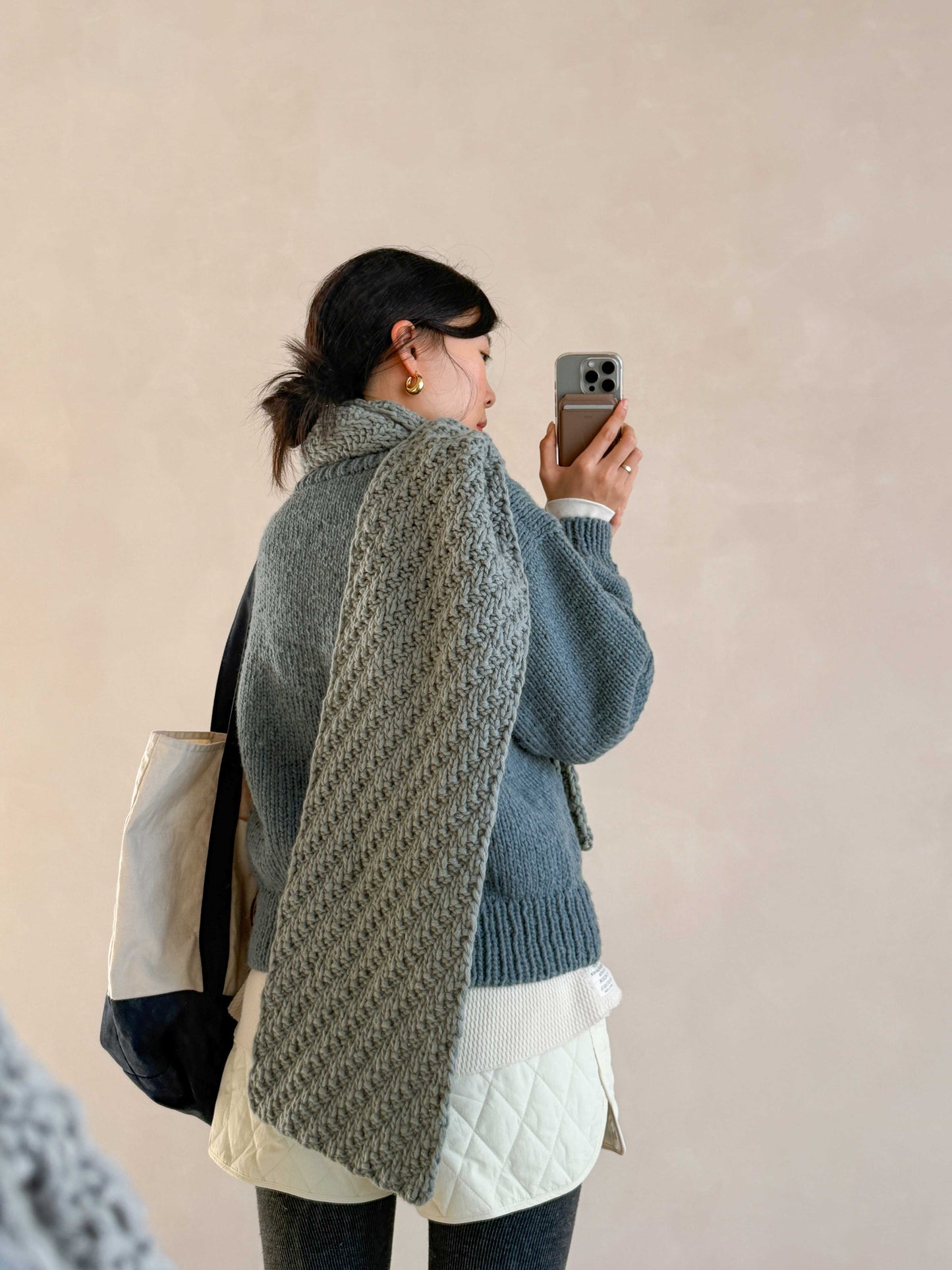 [PDF] Teddy Wool 30 Herringbone Scarf (ENGLISH)