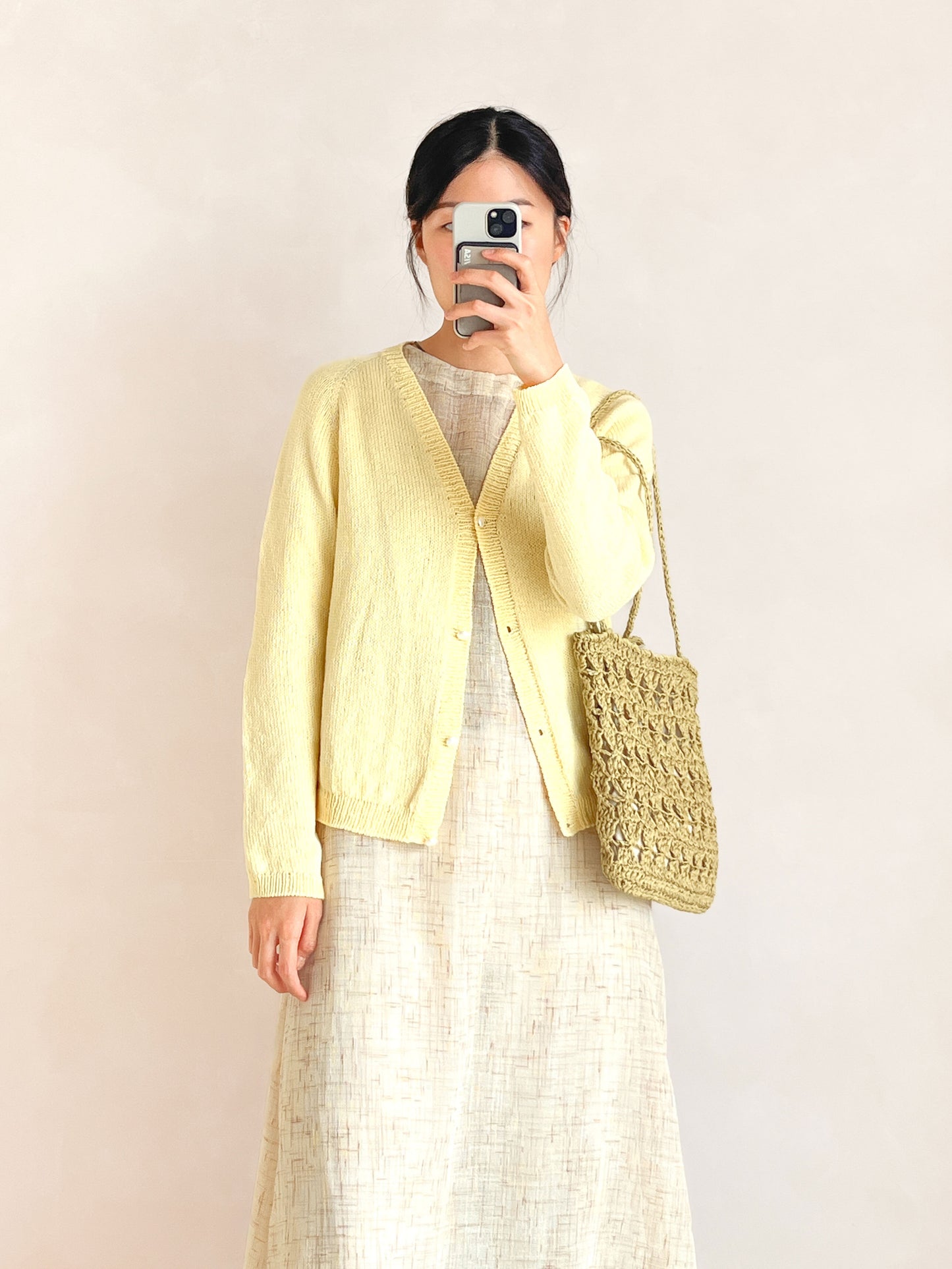 [PDF] Vegetable V-neck Cardigan (ENGLISH)