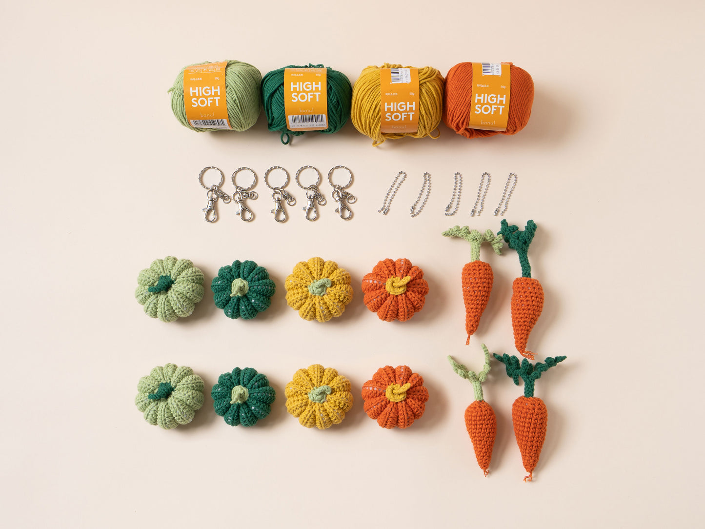 [PDF] New High Soft Pumpkin & Carrot Keychain (ENGLISH)