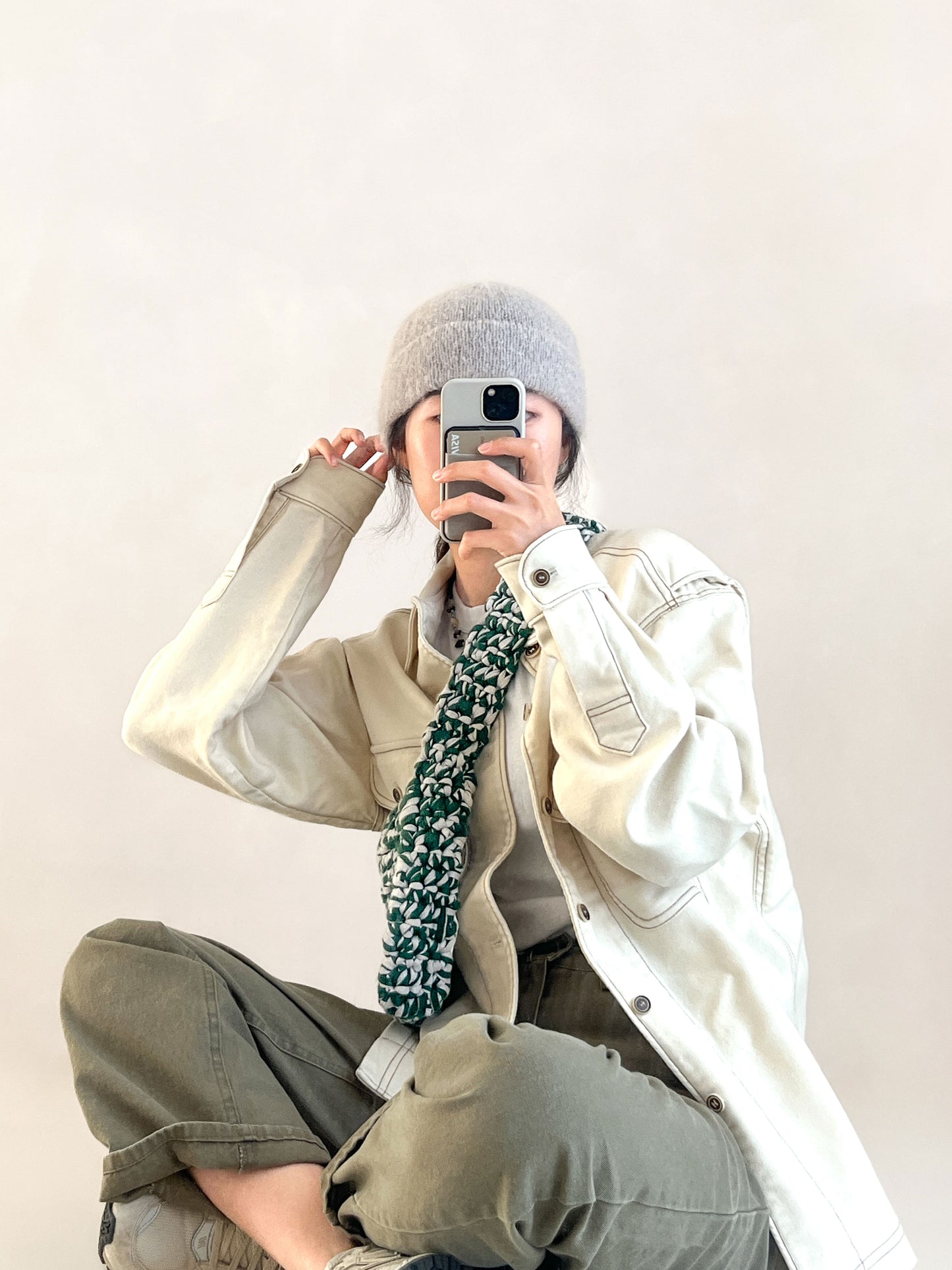 [PDF] Satin Alpaca Mohair Short Beanie  (ENGLISH)