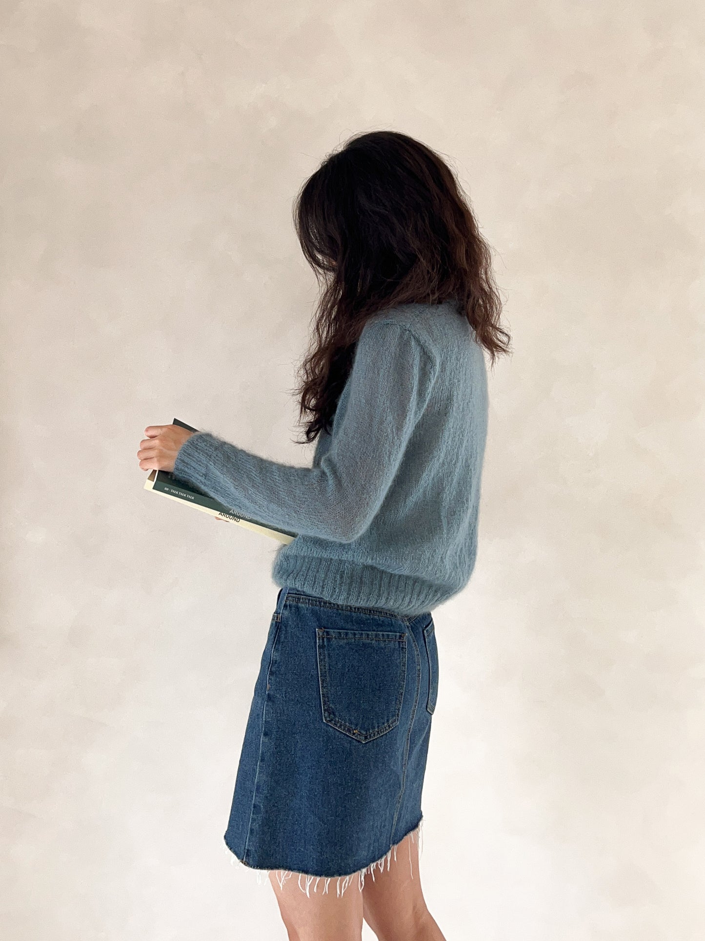 [PDF] Mulberry Silk Mohair Fog Cardigan (ENGLISH)
