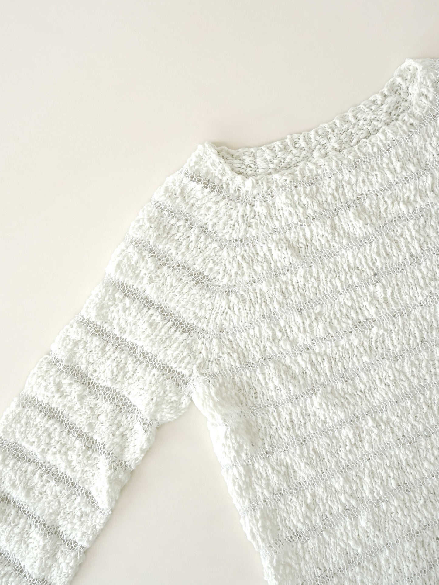 [PDF] Cotton Slub Casaria Ricotta Top-down Sweater (ENGLISH)