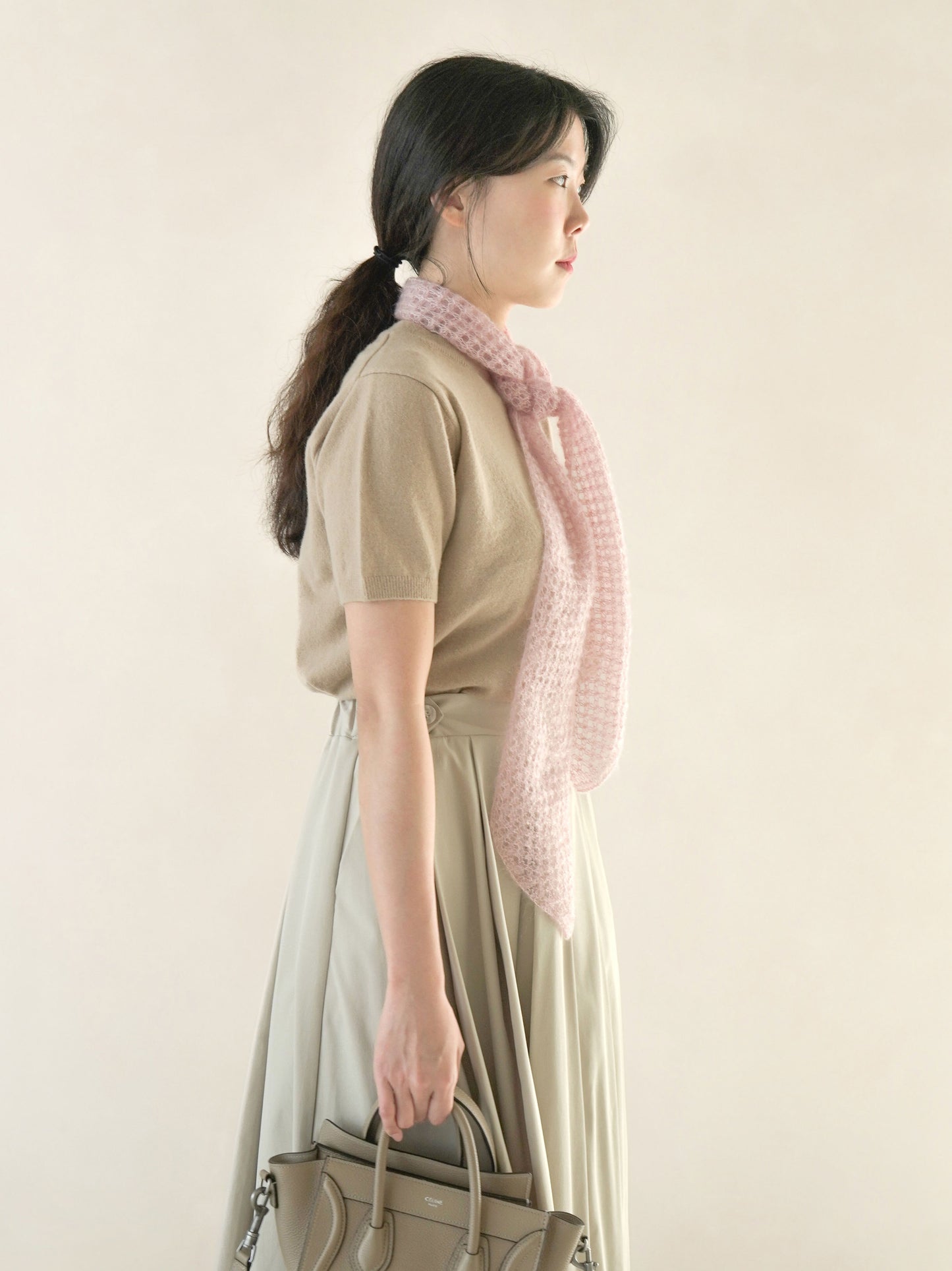 [PDF] Phil Mohair Soie Lurex Eyelet Muffler (ENGLISH)
