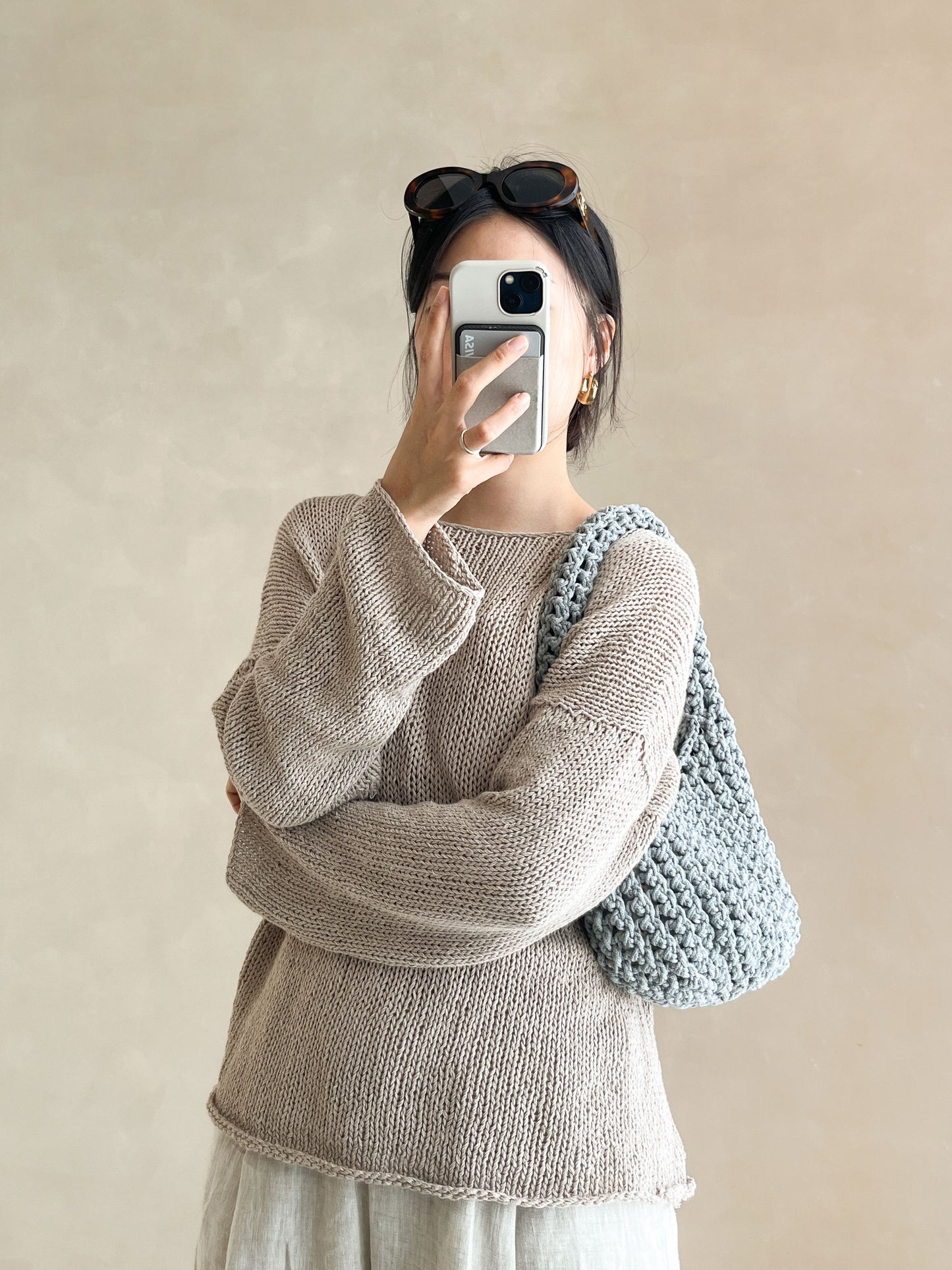 [PDF] Linendale Top-Down Gmool Sweater (ENGLISH)