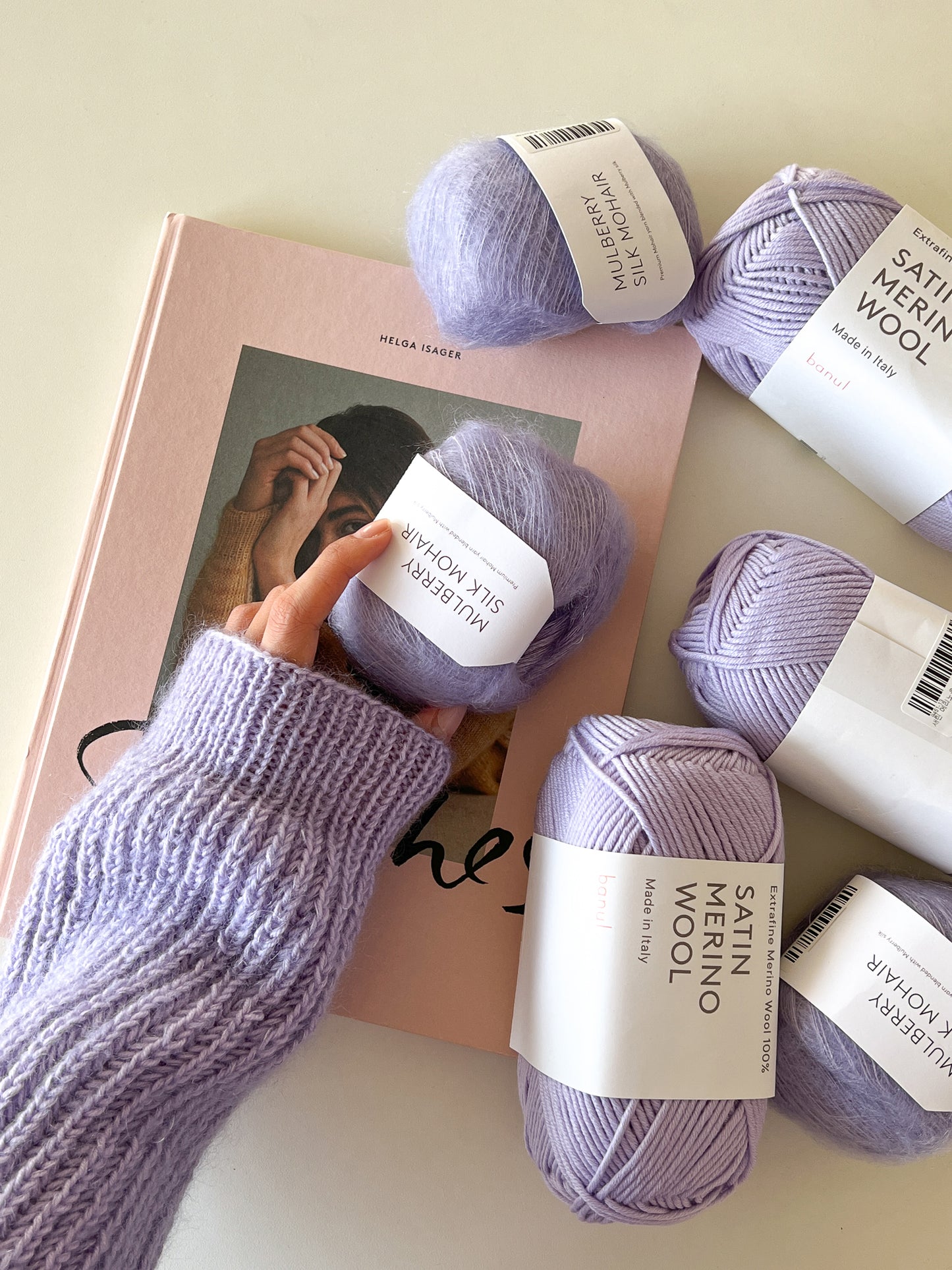 [PDF] Satin Merino Wool & Mulberry Silk Mohair Avo Brioche Sweater (ENGLISH)