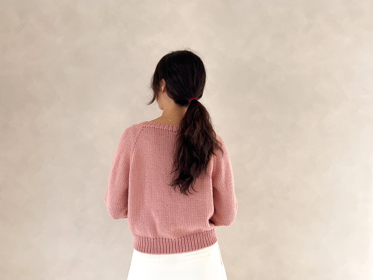 [PDF] Seven Easy Round Neck Top-down Cardigan (ENGLISH)