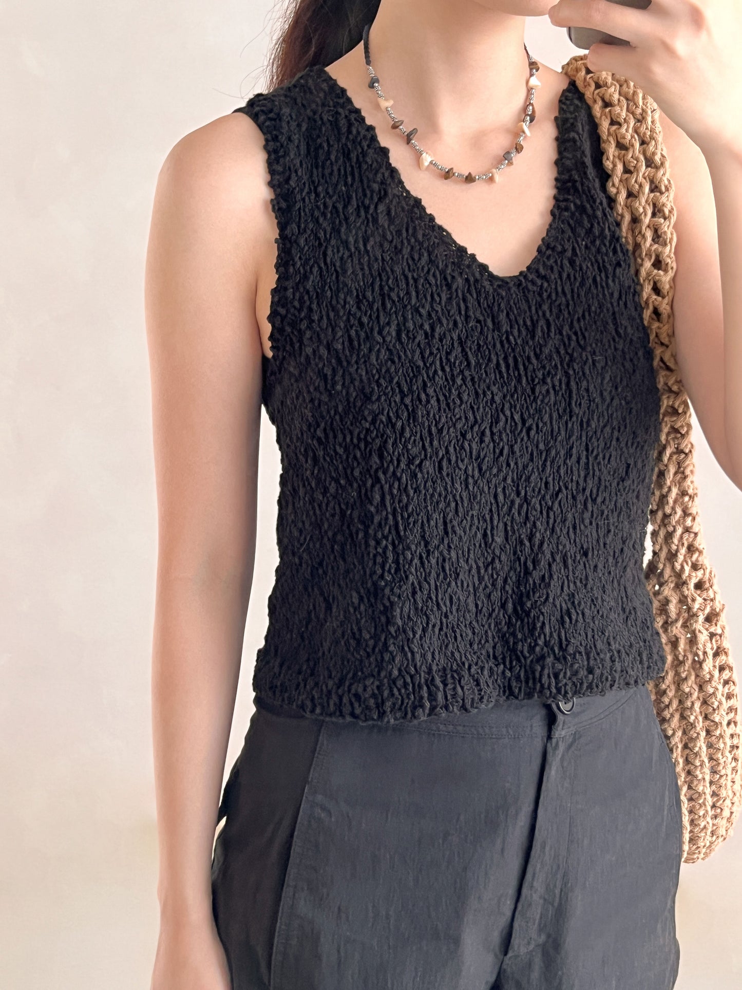 [PDF] Cotton Slub Summer V-neck Sleeveless (ENGLISH)