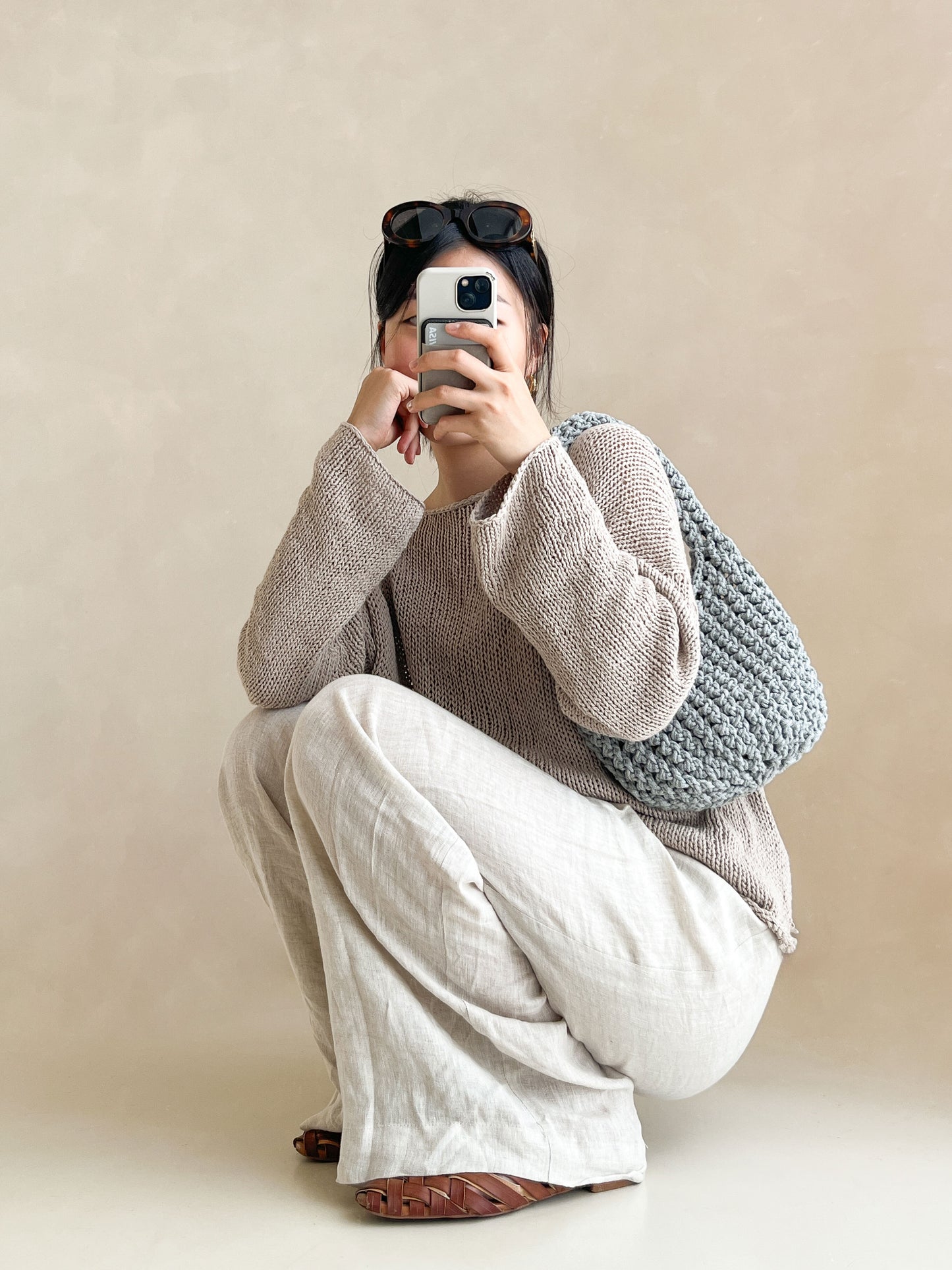 [PDF] Linendale Top-Down Gmool Sweater (ENGLISH)