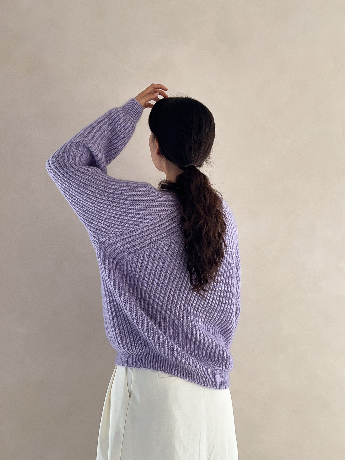 [PDF] Satin Merino Wool & Mulberry Silk Mohair Avo Brioche Sweater (ENGLISH)