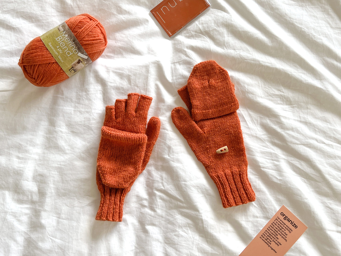 [PDF] Merino Blend Beanie Gloves (ENGLISH)