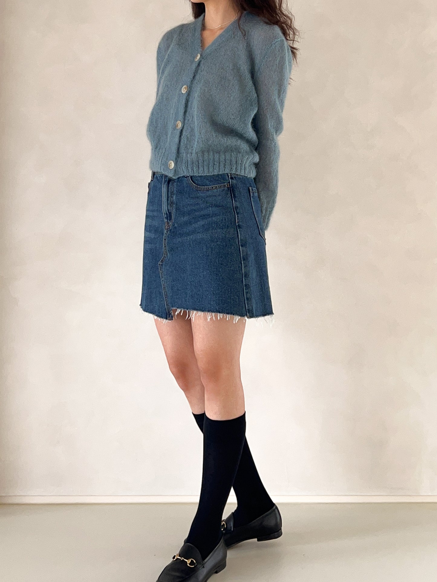 [PDF] Mulberry Silk Mohair Fog Cardigan (ENGLISH)