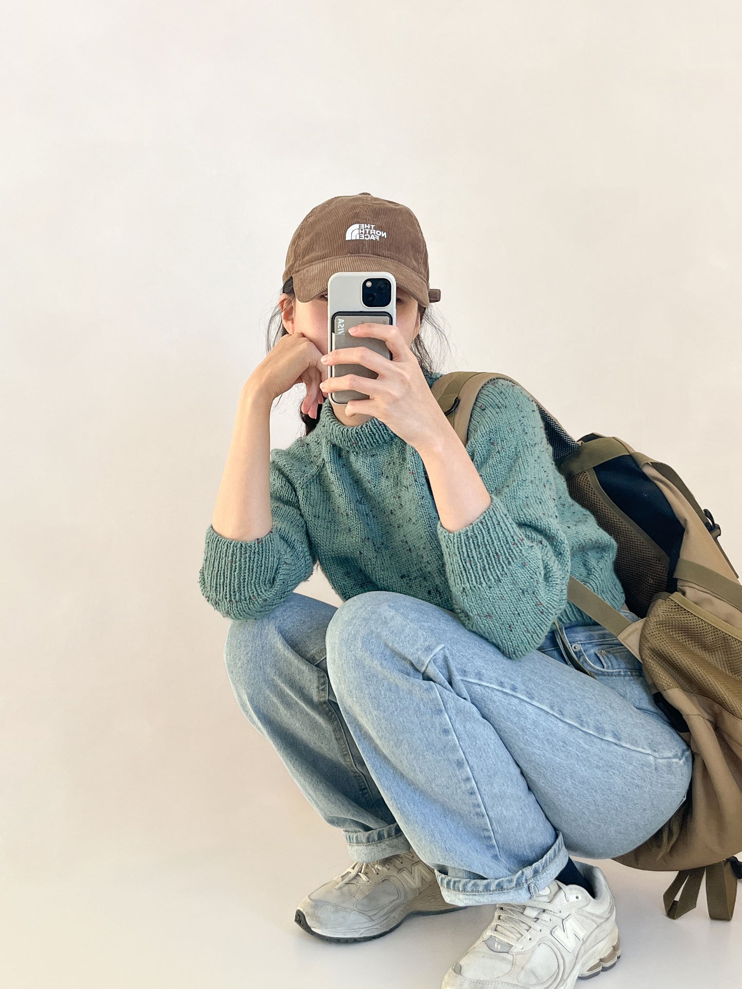 [PDF] Merino Blend DK Tweed Cropped Raglan Sweater (ENGLISH)