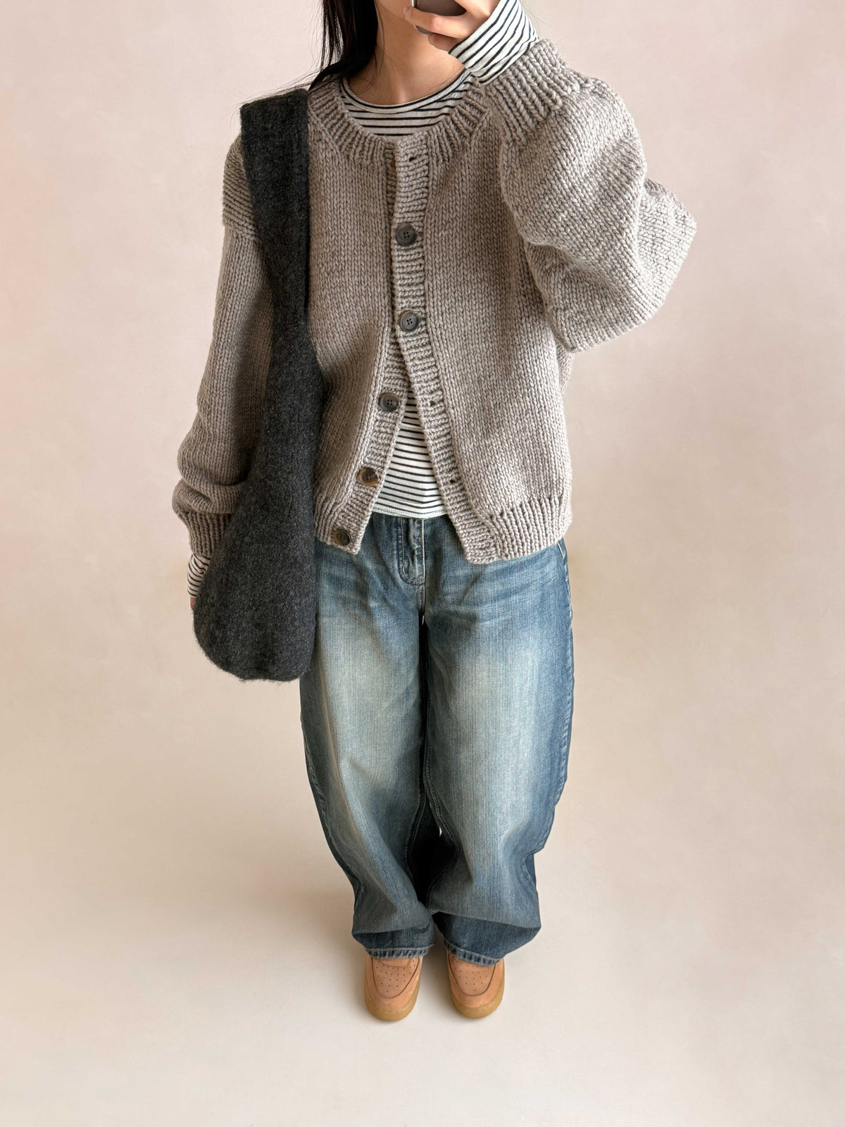 [PDF] Teddy Wool 30 Semi Drop-Shoulder Cardigan (ENGLISH)