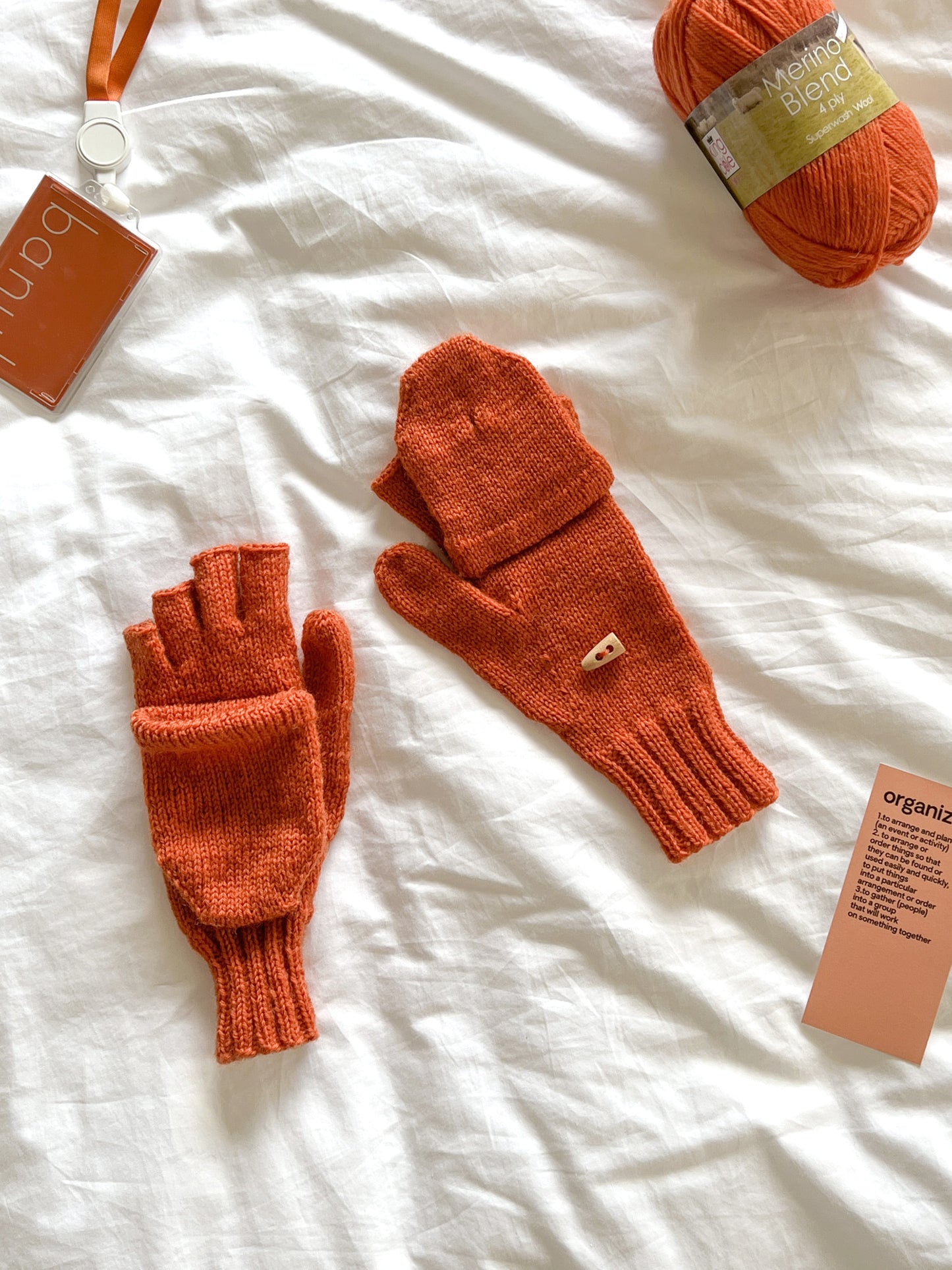 [PDF] Merino Blend Beanie Gloves (ENGLISH)