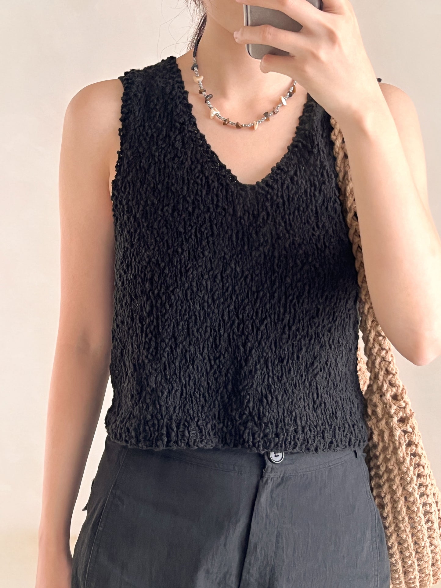 [PDF] Cotton Slub Summer V-neck Sleeveless (ENGLISH)