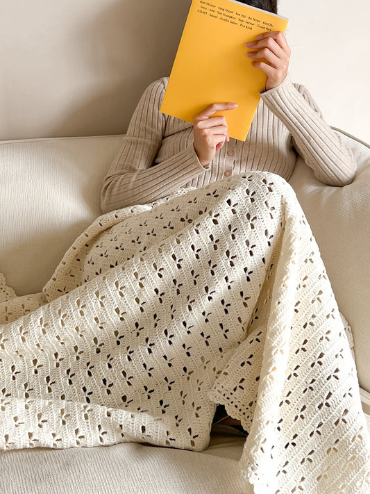 [PDF] Airy Cotton Tea Time Blanket (ENGLISH)