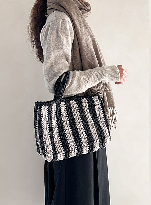 [PDF] I'm Not Leather Striped Bag (ENGLISH)