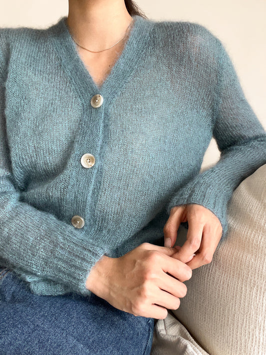 [PDF] Mulberry Silk Mohair Fog Cardigan (ENGLISH)