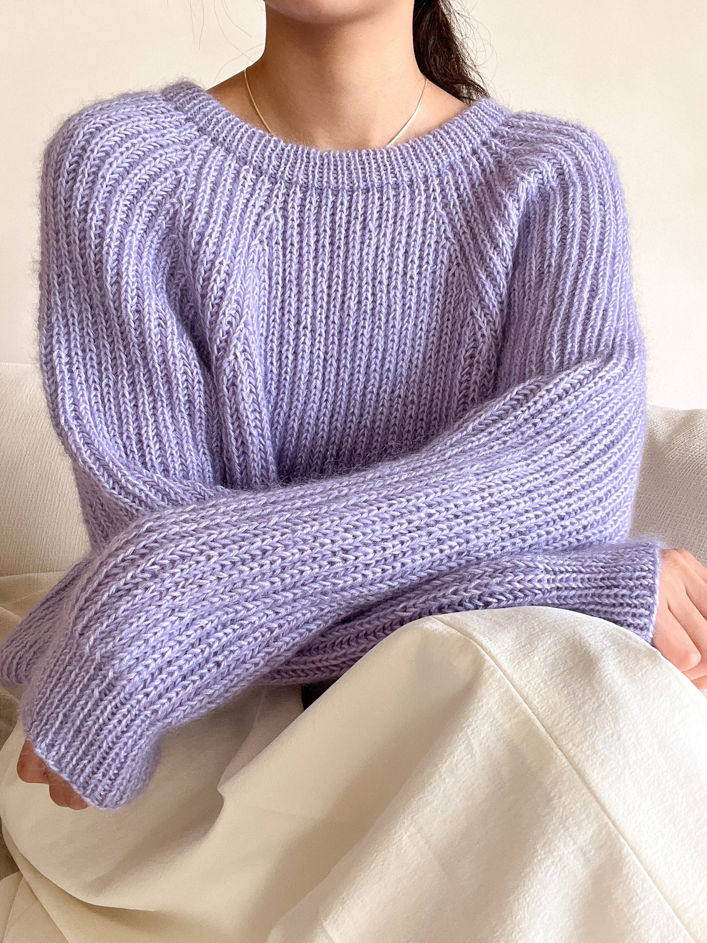 [PDF] Satin Merino Wool & Mulberry Silk Mohair Avo Brioche Sweater (ENGLISH)