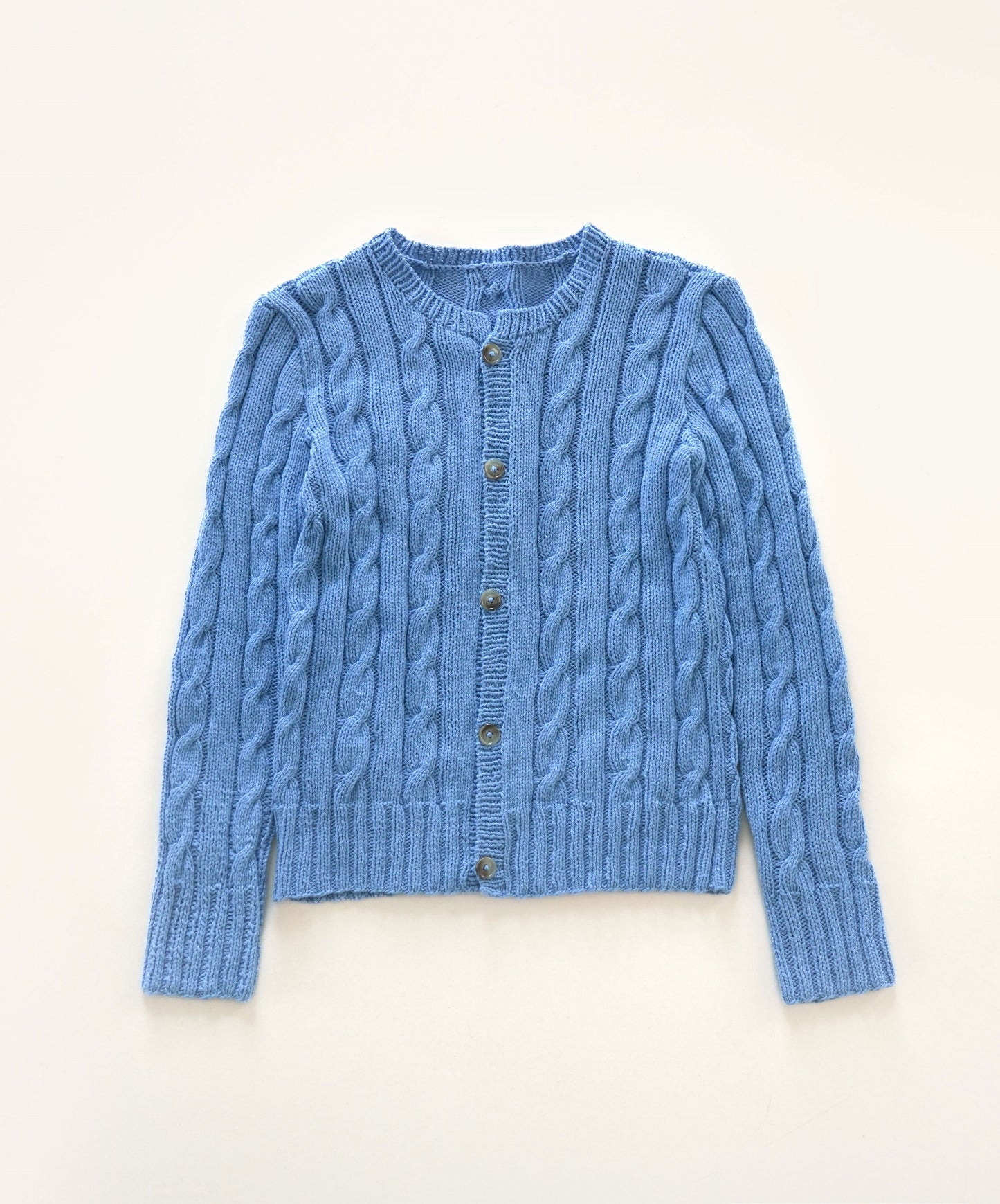 [PDF] Vegetable Cable Bottom-up Cardigan (ENGLISH)