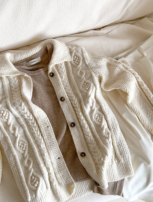 [PDF] Airy Cotton Vintage Granny Cardigan (ENGLISH)