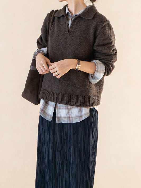 [PDF] Pigment Wool Lowkey Collar Sweater (ENGLISH)