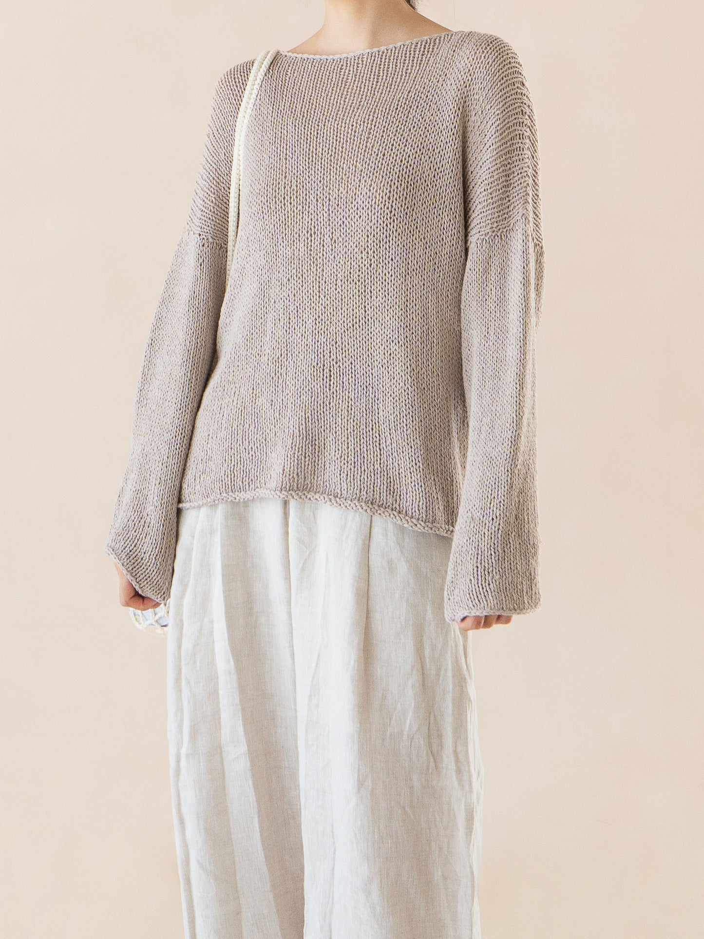 [PDF] Linendale Top-Down Gmool Sweater (ENGLISH)