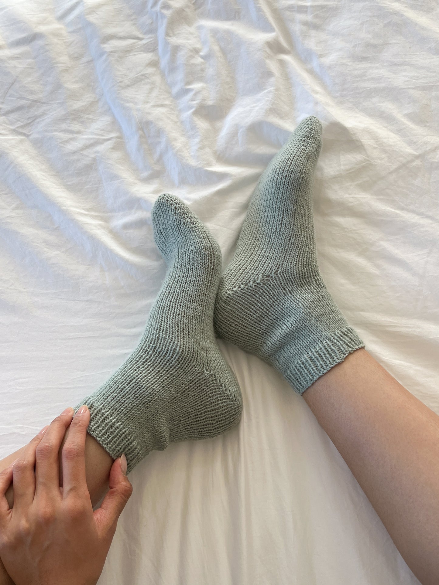 [PDF 도안] 슬로우스텝 베이직 양말 (KOREAN)