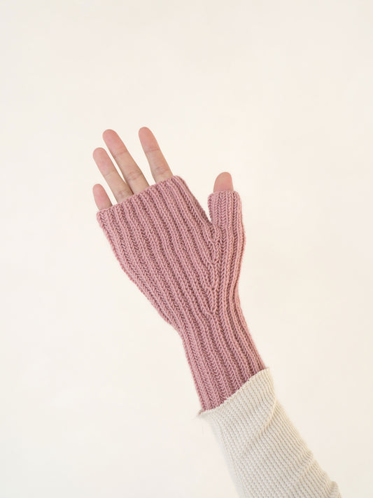 [PDF 도안] 새틴 메리노 울 브리오쉬 핸드워머 (KOREAN)