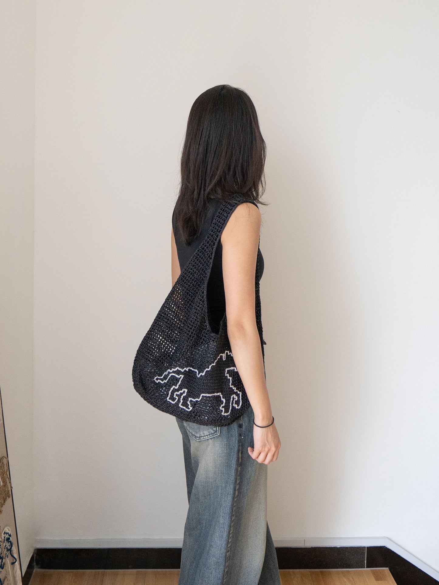 [PDF] Metallic Core Mesh Hobo Bag (Horse Chart Included) (ENGLISH)