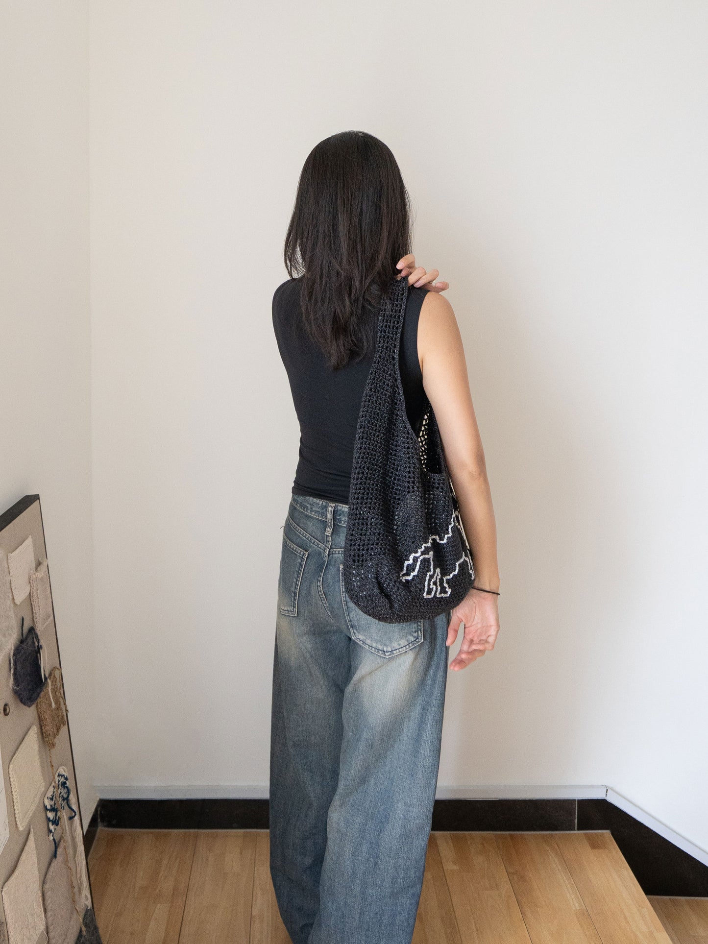 [PDF] Metallic Core Mesh Hobo Bag (Horse Chart Included) (ENGLISH)