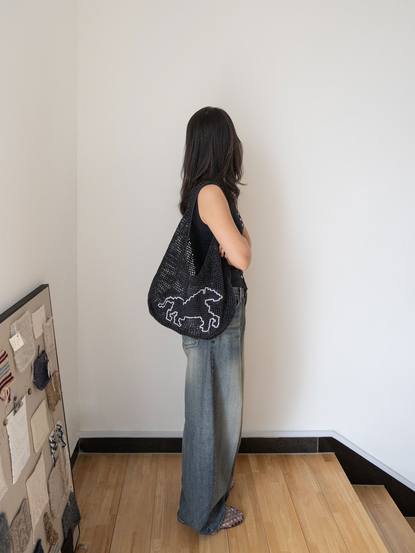 [PDF] Metallic Core Mesh Hobo Bag (Horse Chart Included) (ENGLISH)