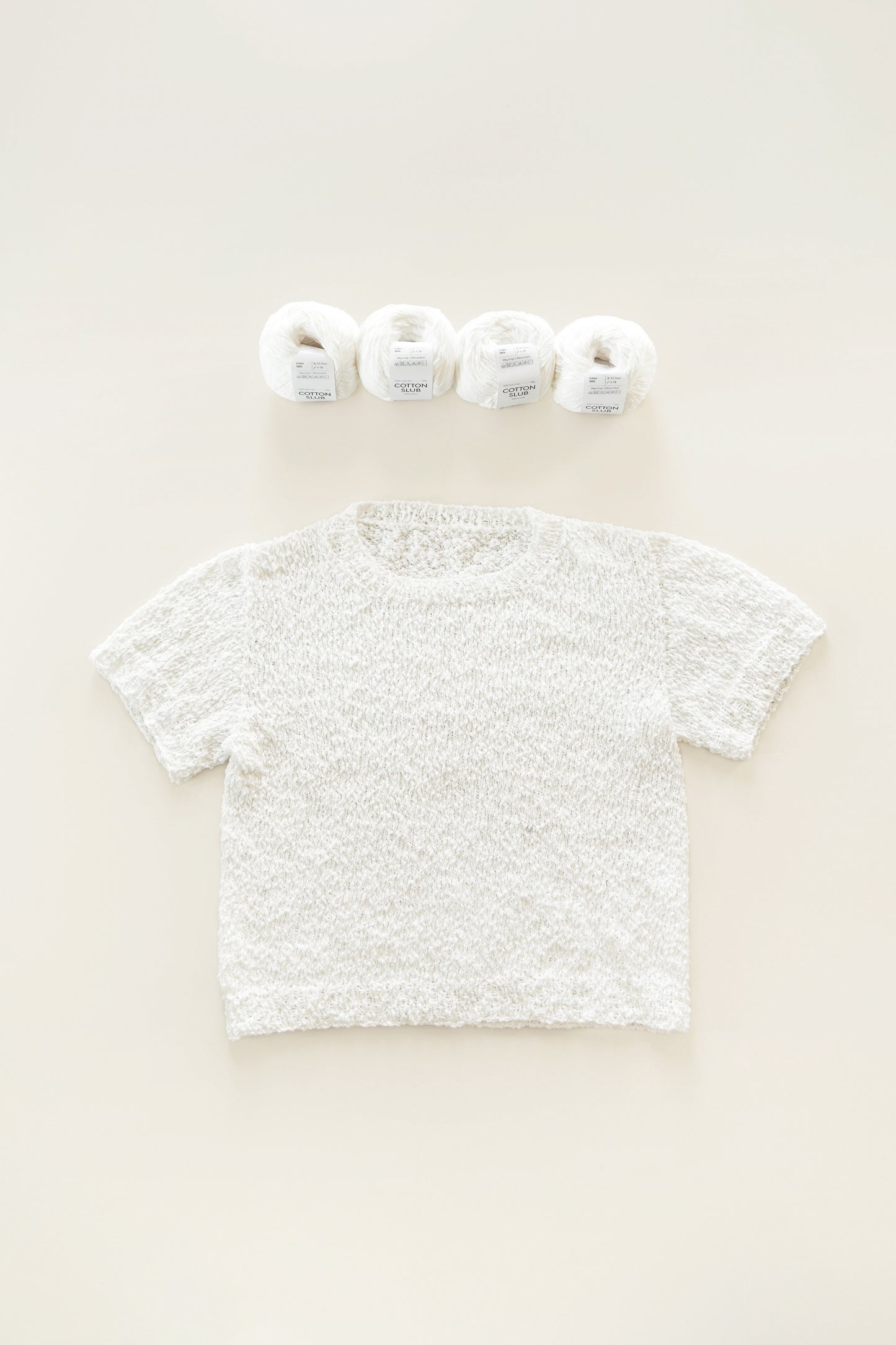[PDF] Cotton Slub Top-down Short-sleeve (ENGLISH)