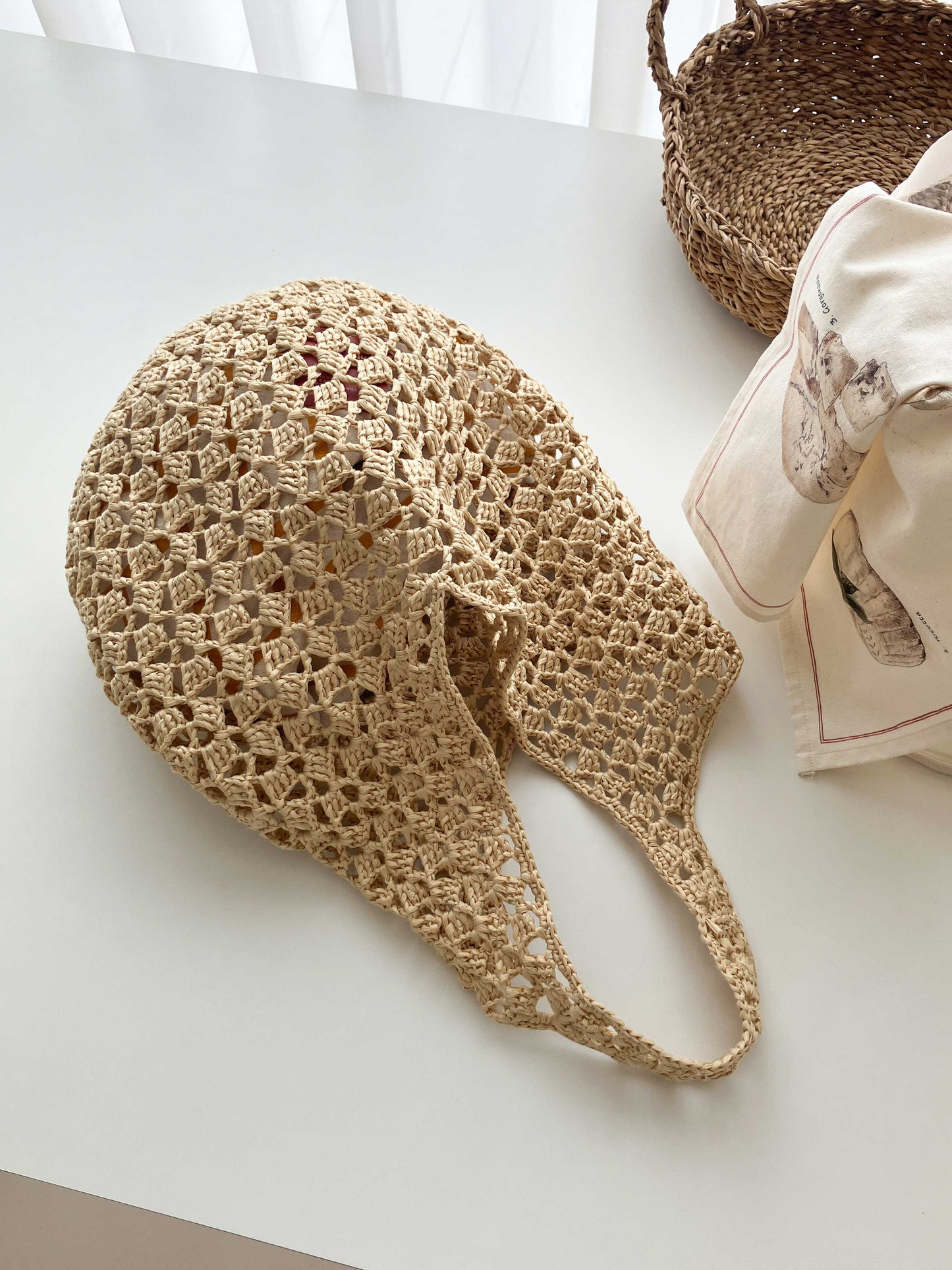 [PDF] Cupro Raffia Mallorca Net Bag (ENGLISH)