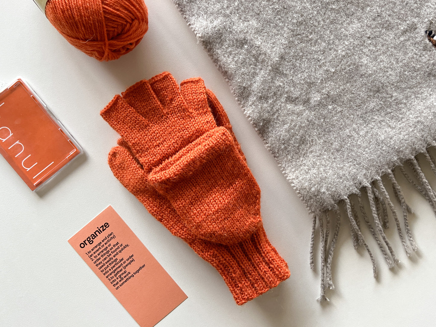 [PDF] Merino Blend Beanie Gloves (ENGLISH)