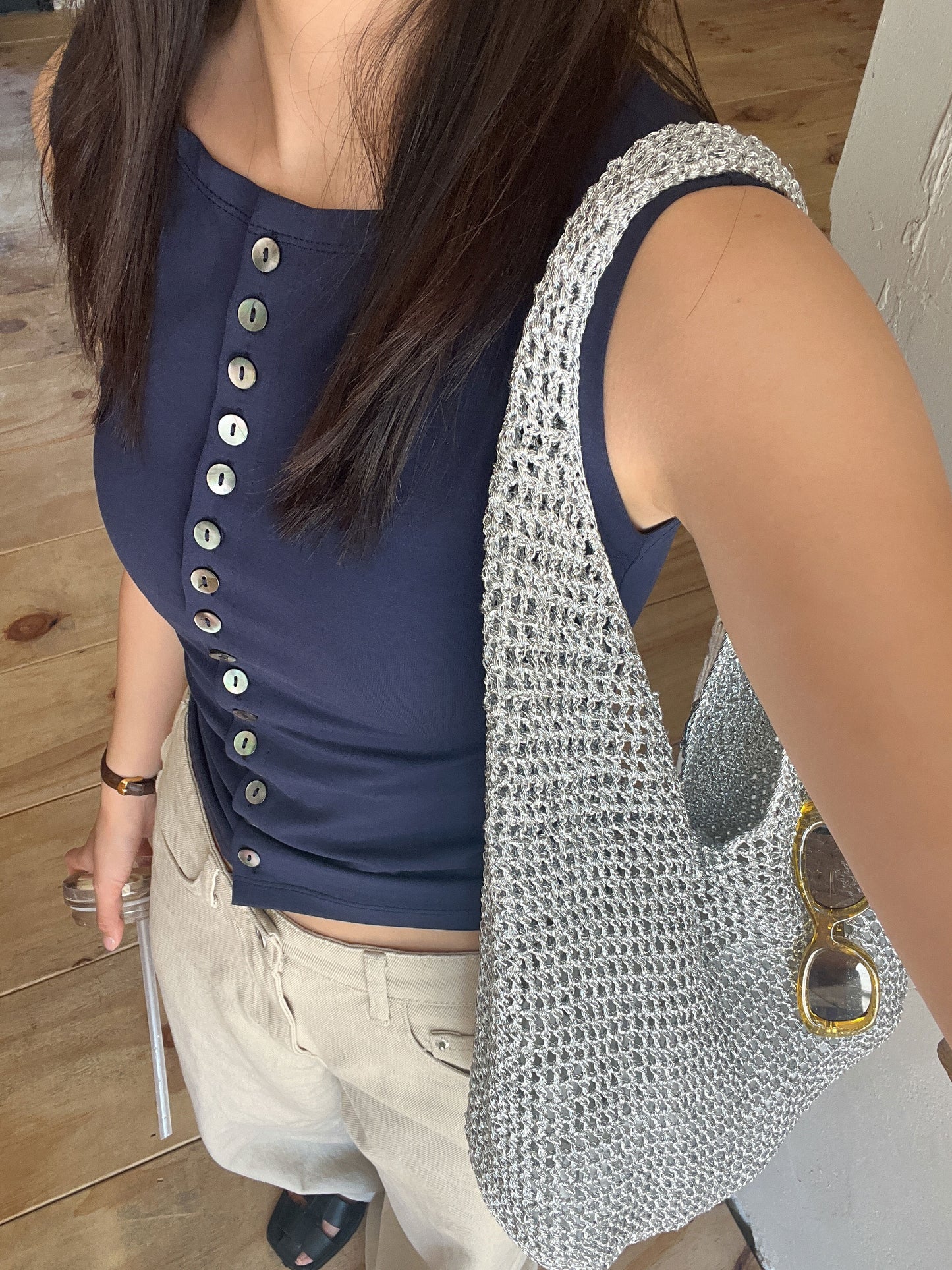 [PDF] Metallic Core Mesh Hobo Bag (Horse Chart Included) (ENGLISH)