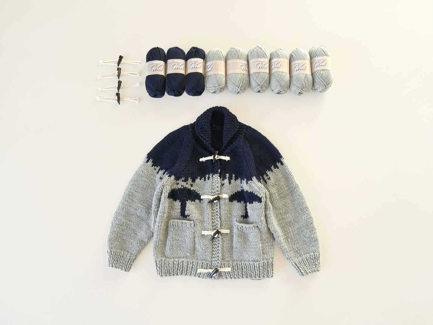 [PDF] Wool Aran Rainy Day Cowichan (ENGLISH)
