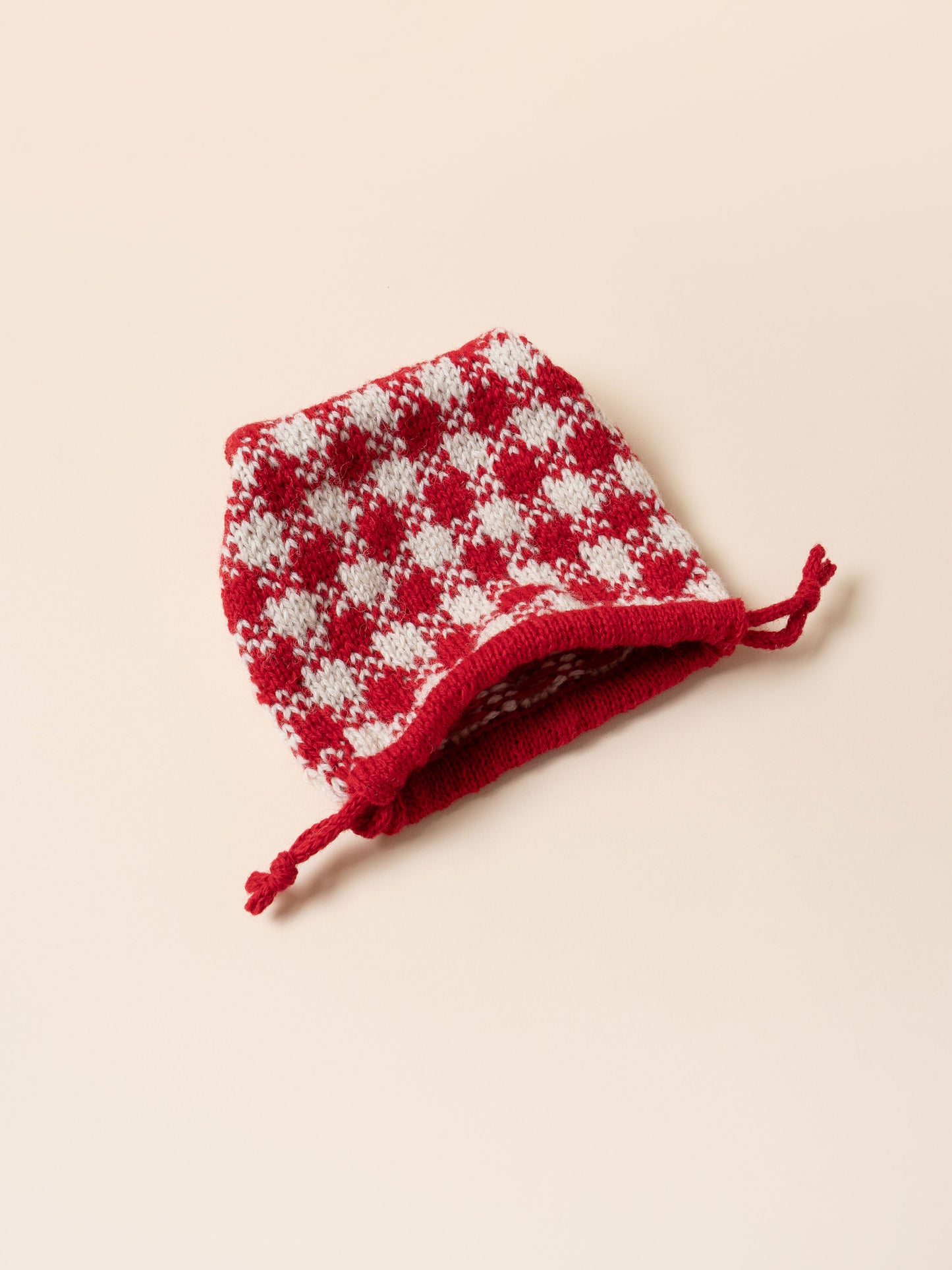 [PDF] Vintage Wool Gingham Check Drawstring Pouch (ENGLISH)