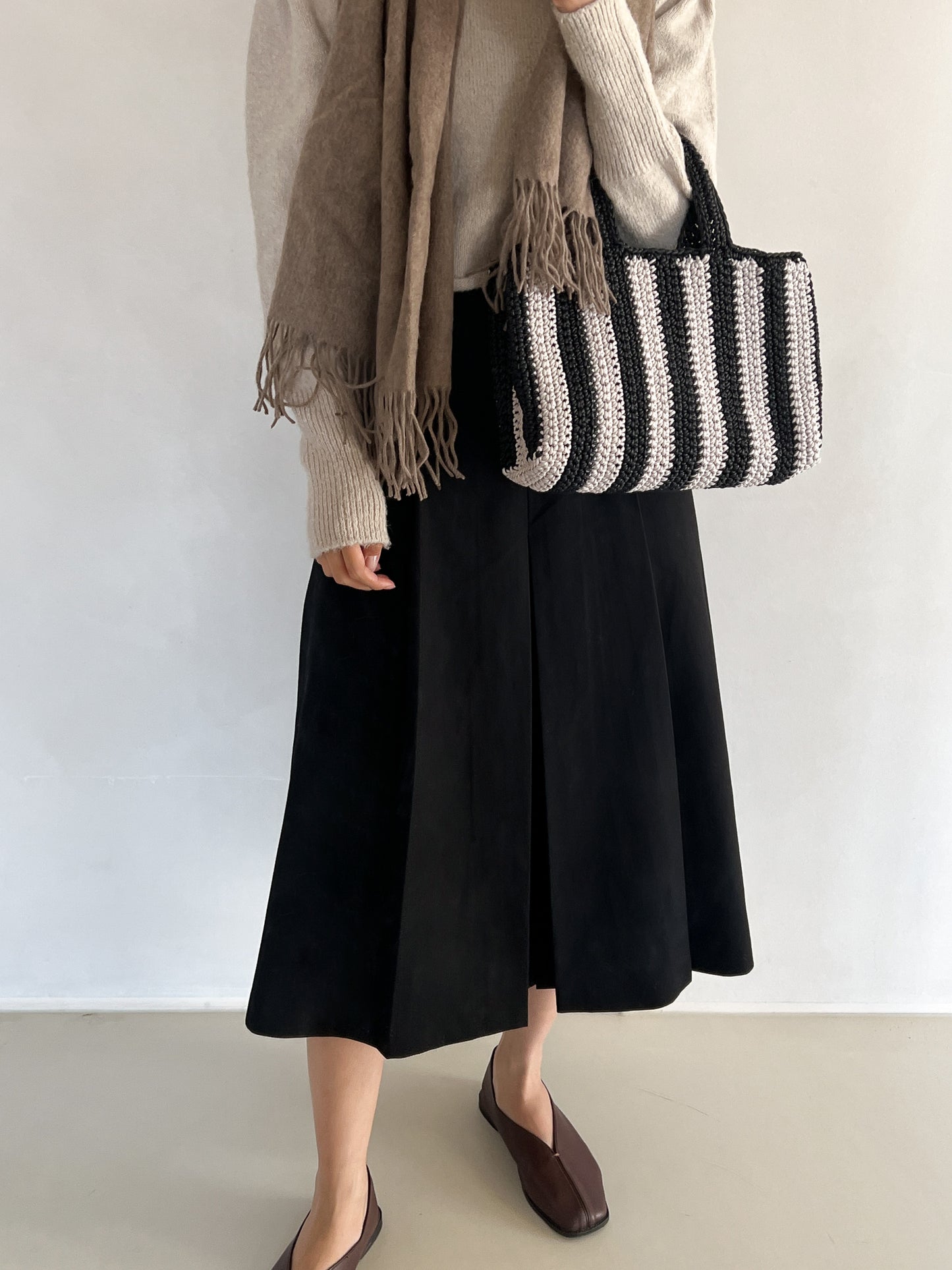 [PDF] I'm Not Leather Striped Bag (ENGLISH)