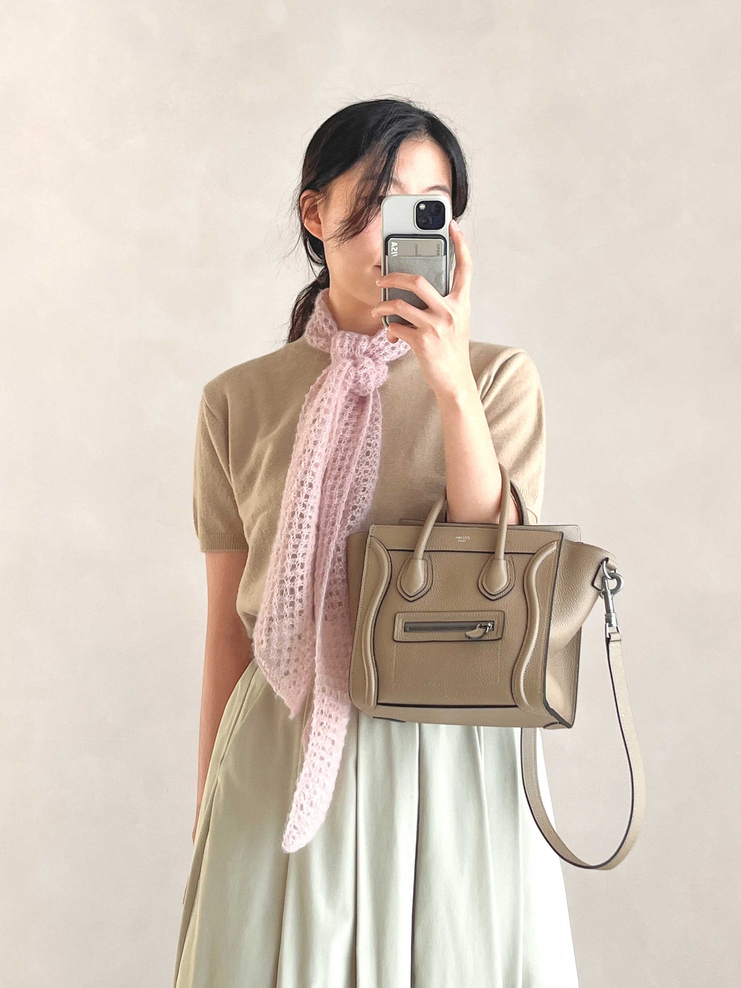 [PDF] Phil Mohair Soie Lurex Eyelet Muffler (ENGLISH)