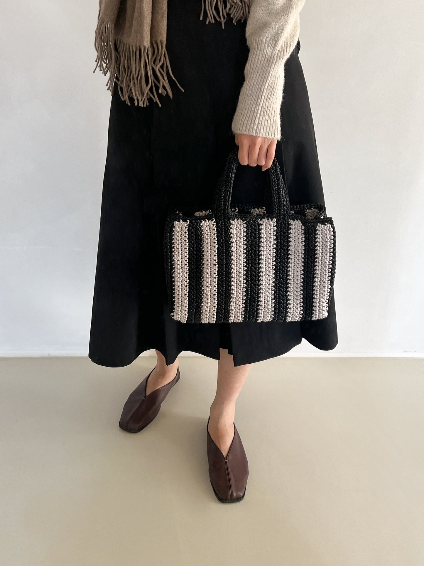 [PDF] I'm Not Leather Striped Bag (ENGLISH)