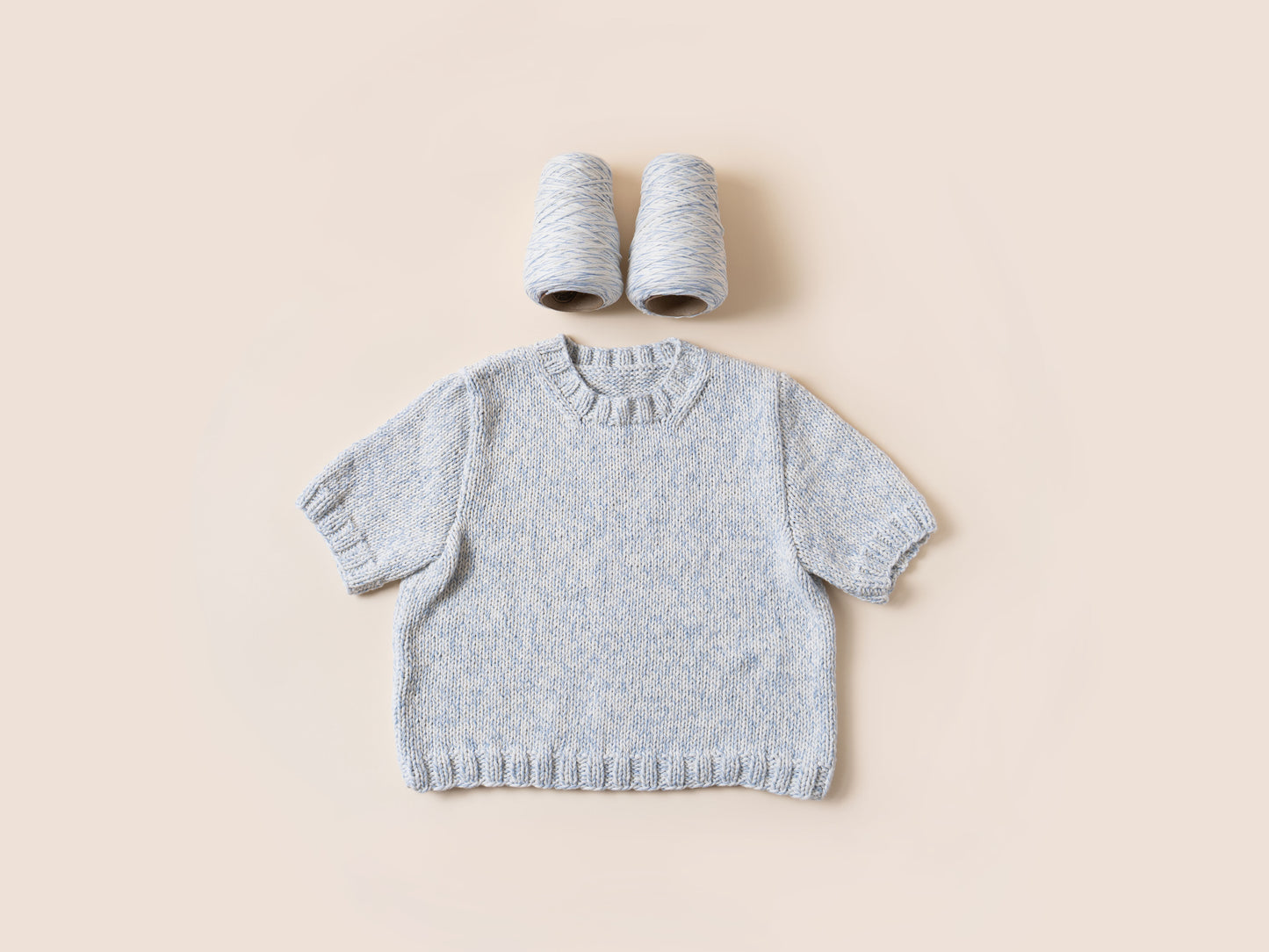 [PDF] Pebble Wool Cotton Basic Bottom-Up Sweater (ENGLISH)