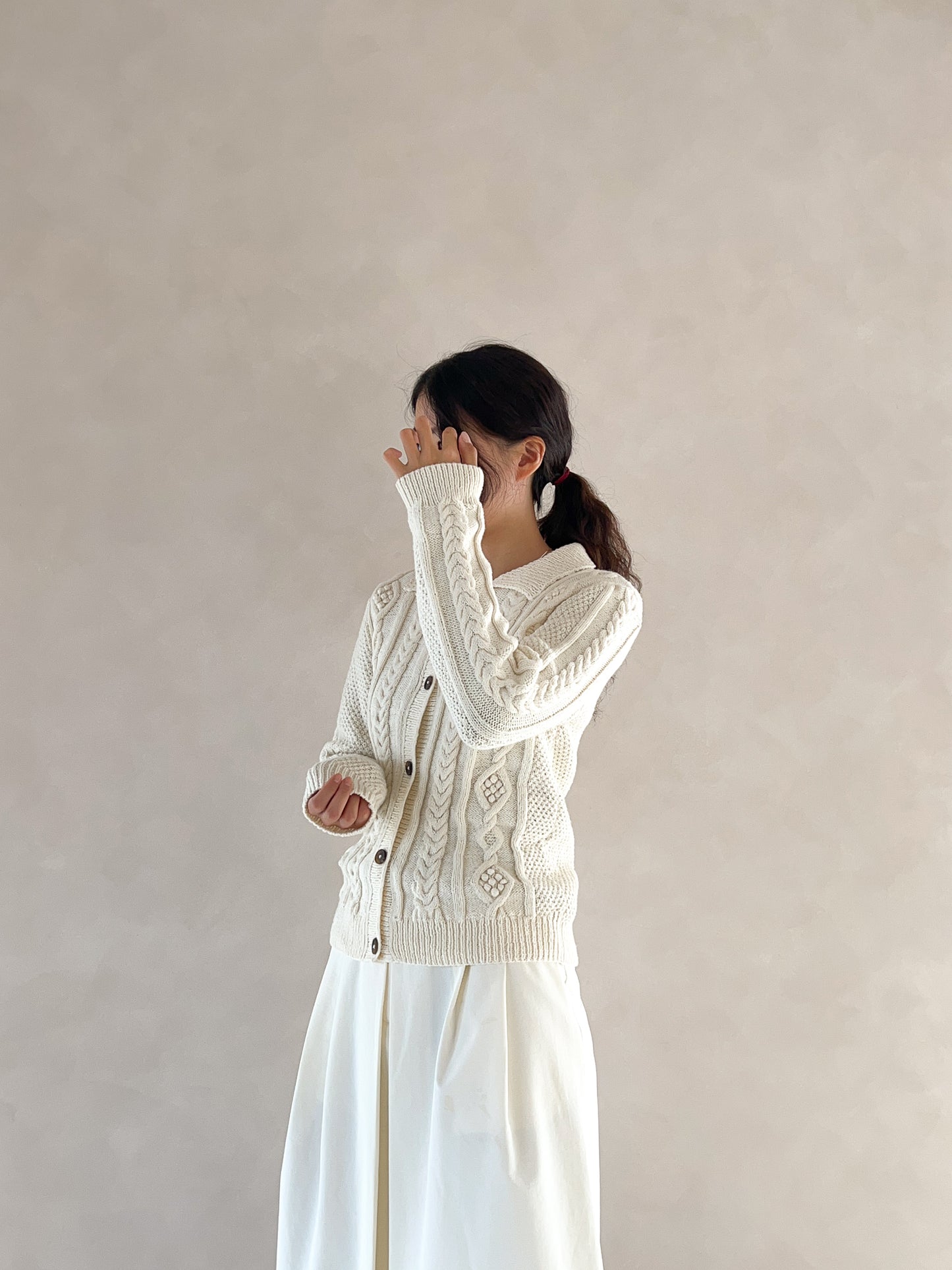 [PDF] Airy Cotton Vintage Granny Cardigan (ENGLISH)