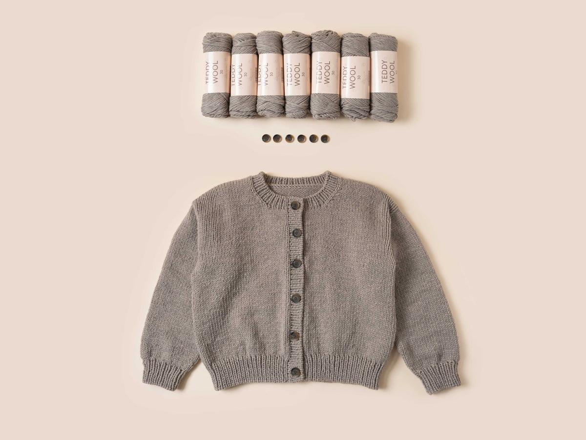 [PDF] Teddy Wool 30 Semi Drop-Shoulder Cardigan (ENGLISH)