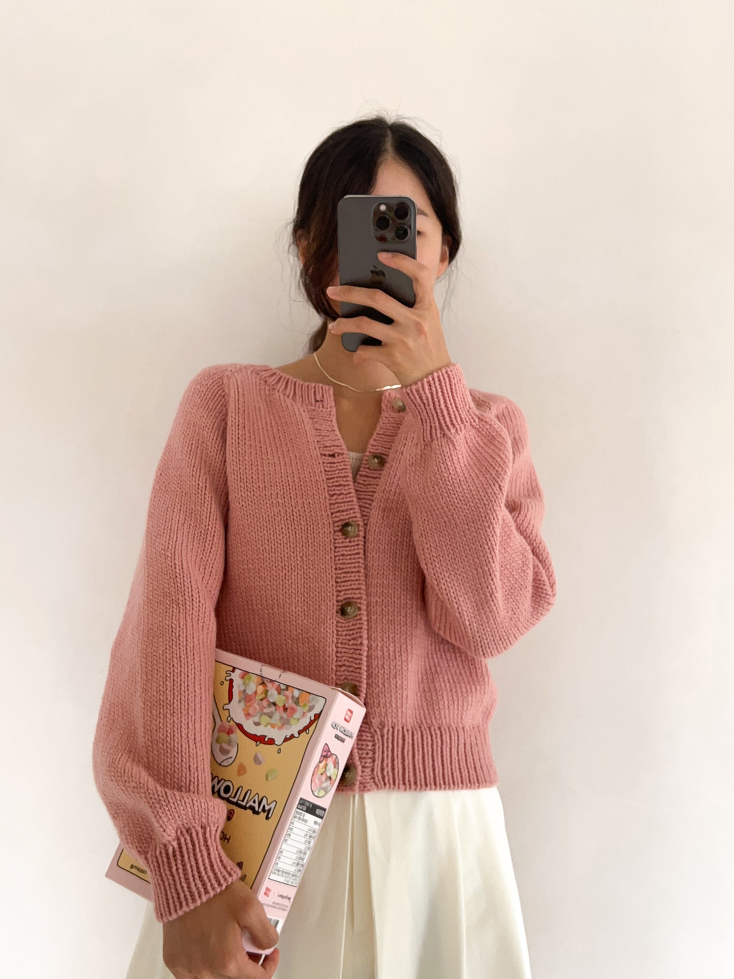 [PDF] Seven Easy Round Neck Top-down Cardigan (ENGLISH)