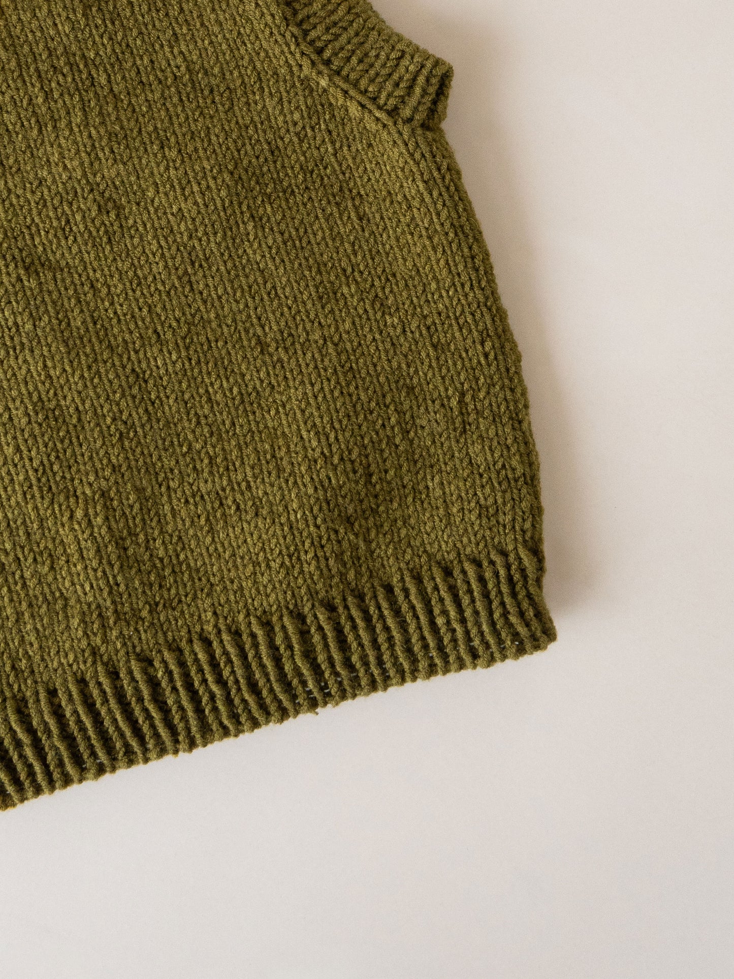 [PDF] New Teddywool Top-down Round-neck Vest (ENGLISH)