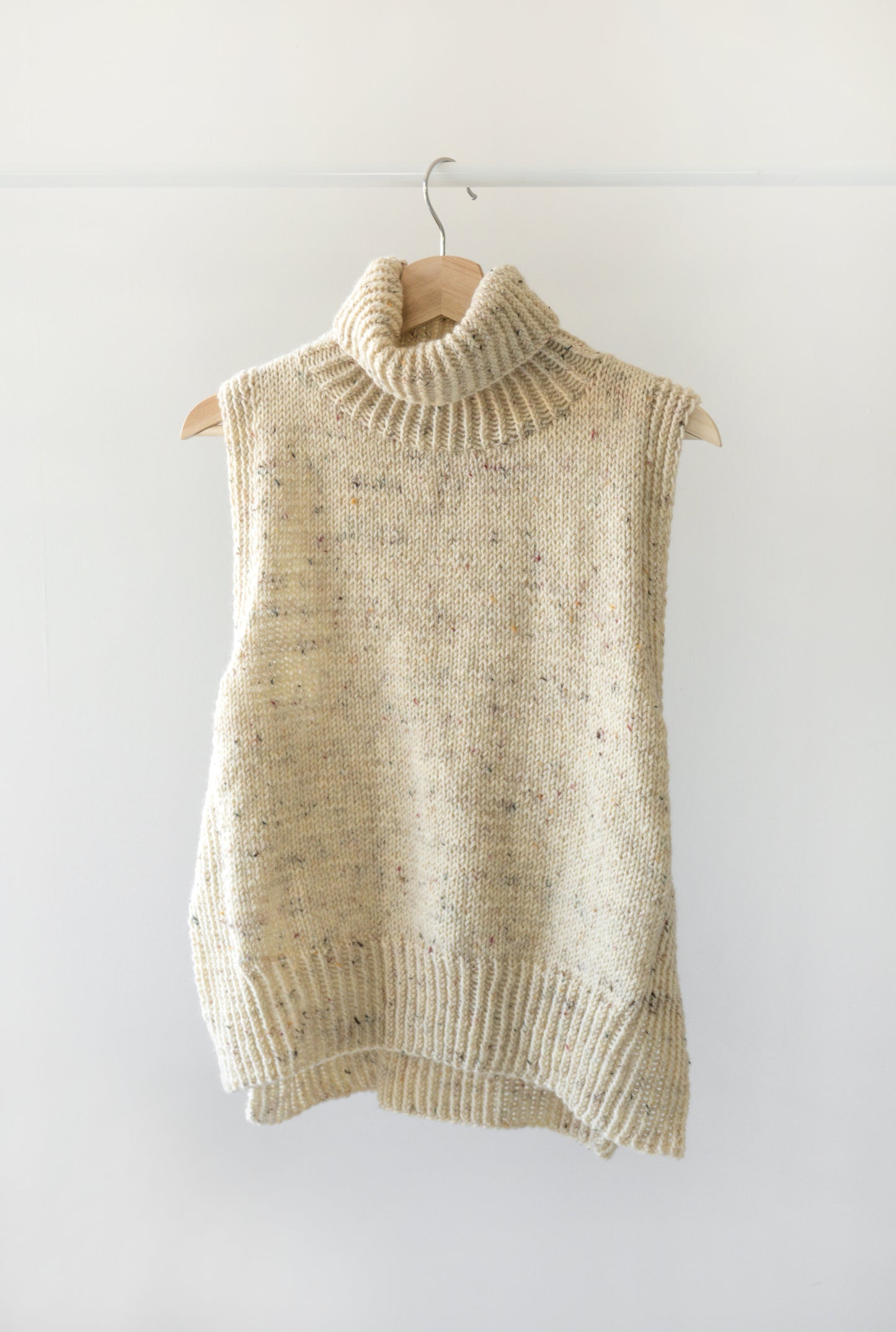 [PDF] Fashion Aran Turtleneck Slipover (ENGLISH)