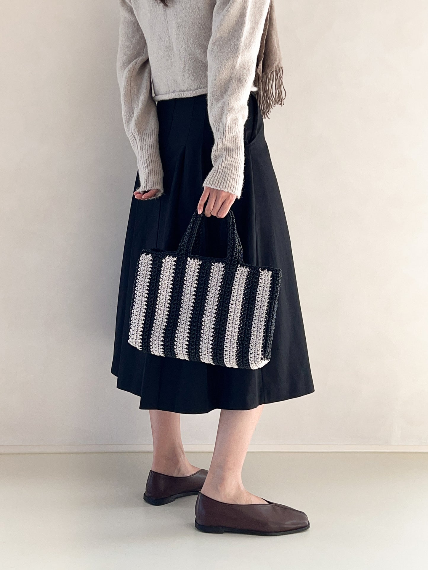 [PDF] I'm Not Leather Striped Bag (ENGLISH)